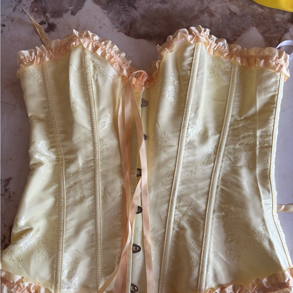 Yellow Corset - Medium